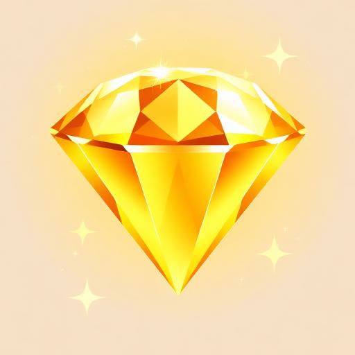 Zlatna ikona dijamanta sa sjajem, simbolizirajući ekskluzivne i vrijedne bonus ponude